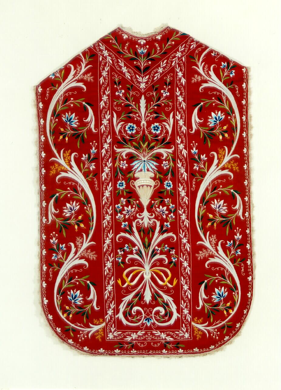 pianeta - manifattura siciliana (Prima metà sec. XIX)