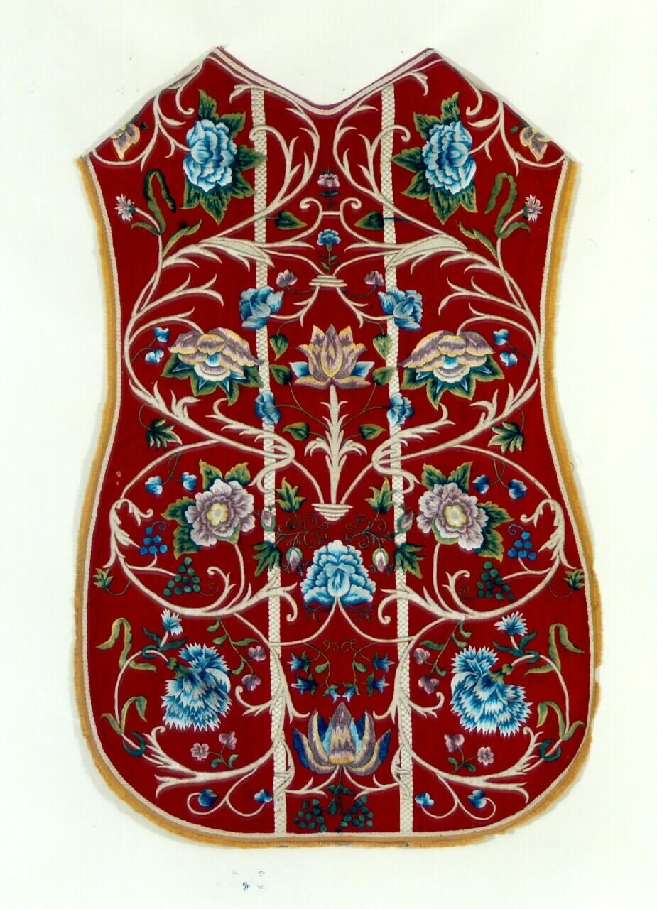 pianeta - manifattura siciliana (Prima metà sec. XIX)