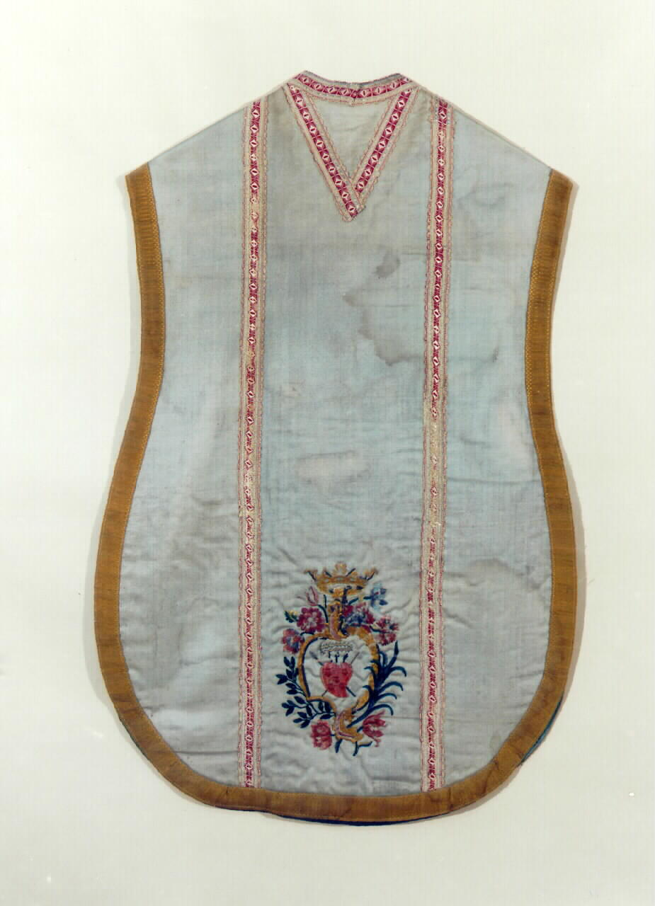 pianeta, serie - manifattura siciliana (Prima metà sec. XIX)