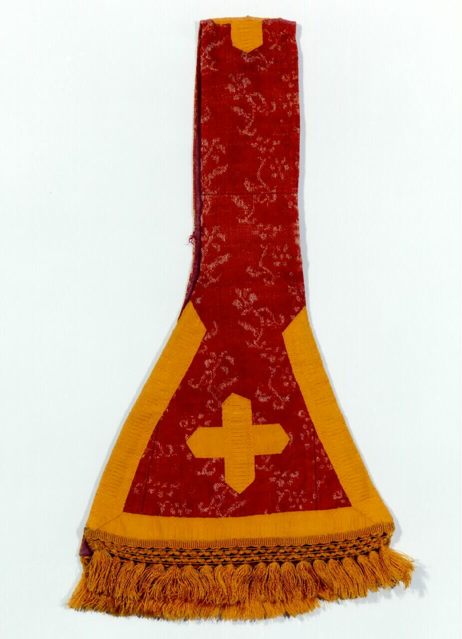 manipolo - manifattura siciliana (Seconda metà sec. XIX)