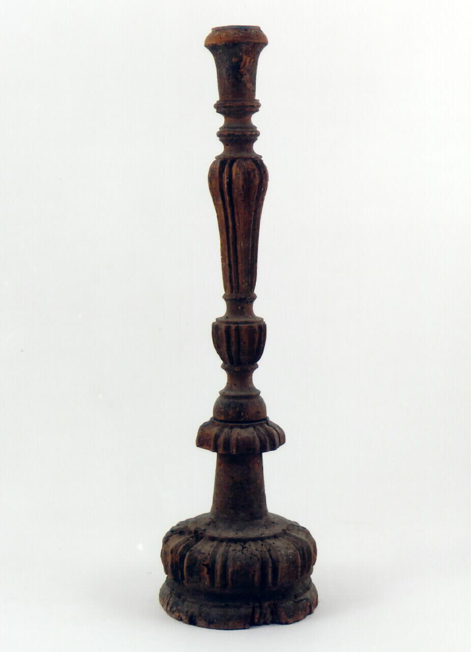 candelabro d'altare, serie - produzione siciliana (Fine/inizio secc. XIX/ XX)