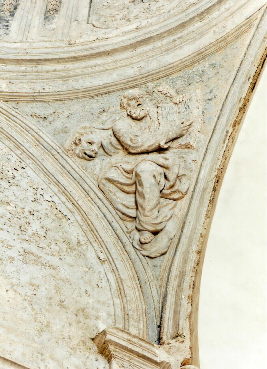 San Marco evangelista (rilievo) - ambito siciliano (sec. XVIII)