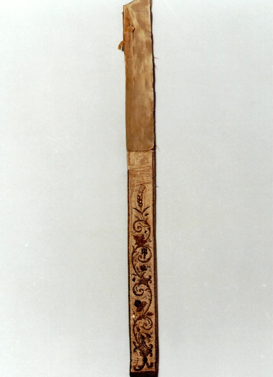 stolone - manifattura siciliana (Fine/inizio secc. XVIII/ XIX)