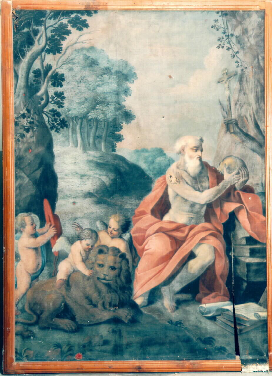 San Girolamo (dipinto) - ambito siciliano (Metà sec. XIX)