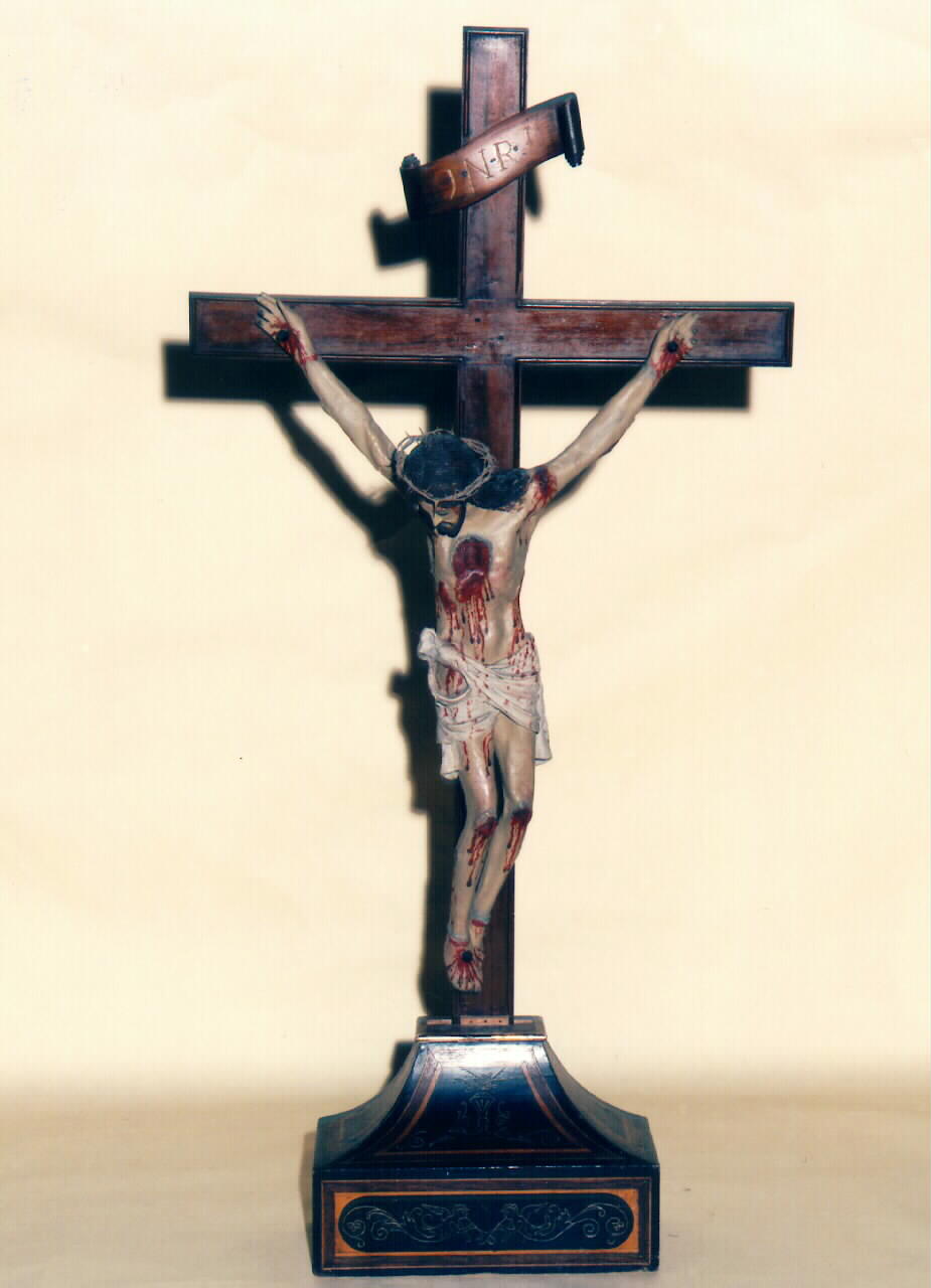 croce d'altare - produzione siciliana (Seconda metà sec. XIX)