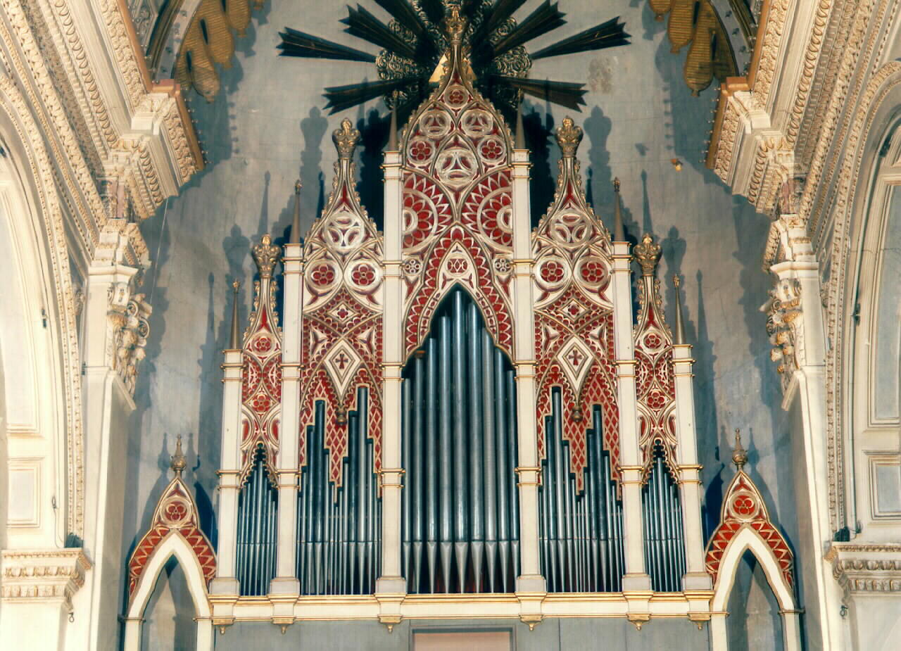 mostra d'organo - produzione siciliana (Seconda metà sec. XIX)