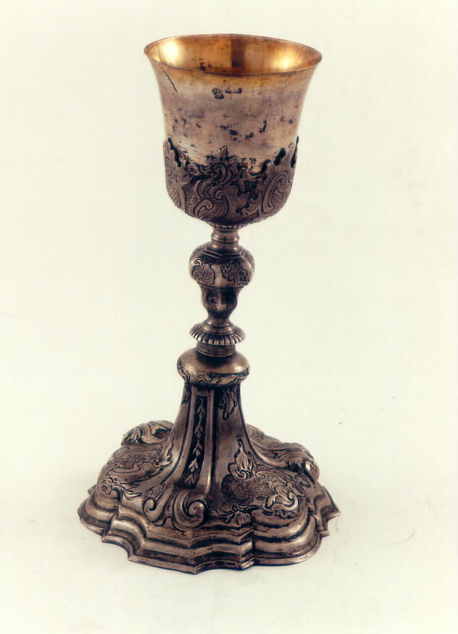 calice - bottega siciliana (sec. XVIII, sec. XVIII)