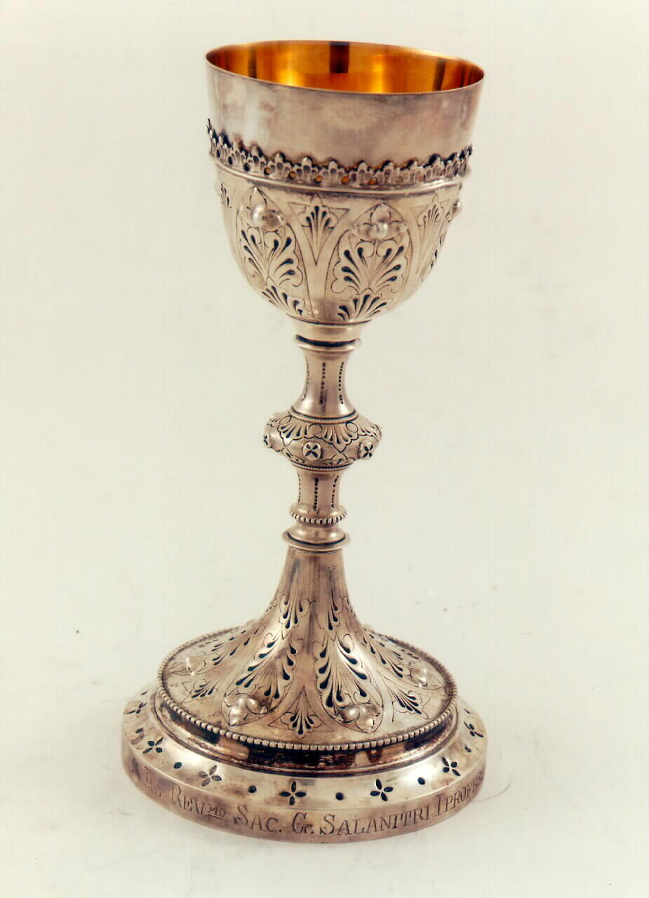 calice - bottega italiana (sec. XX)