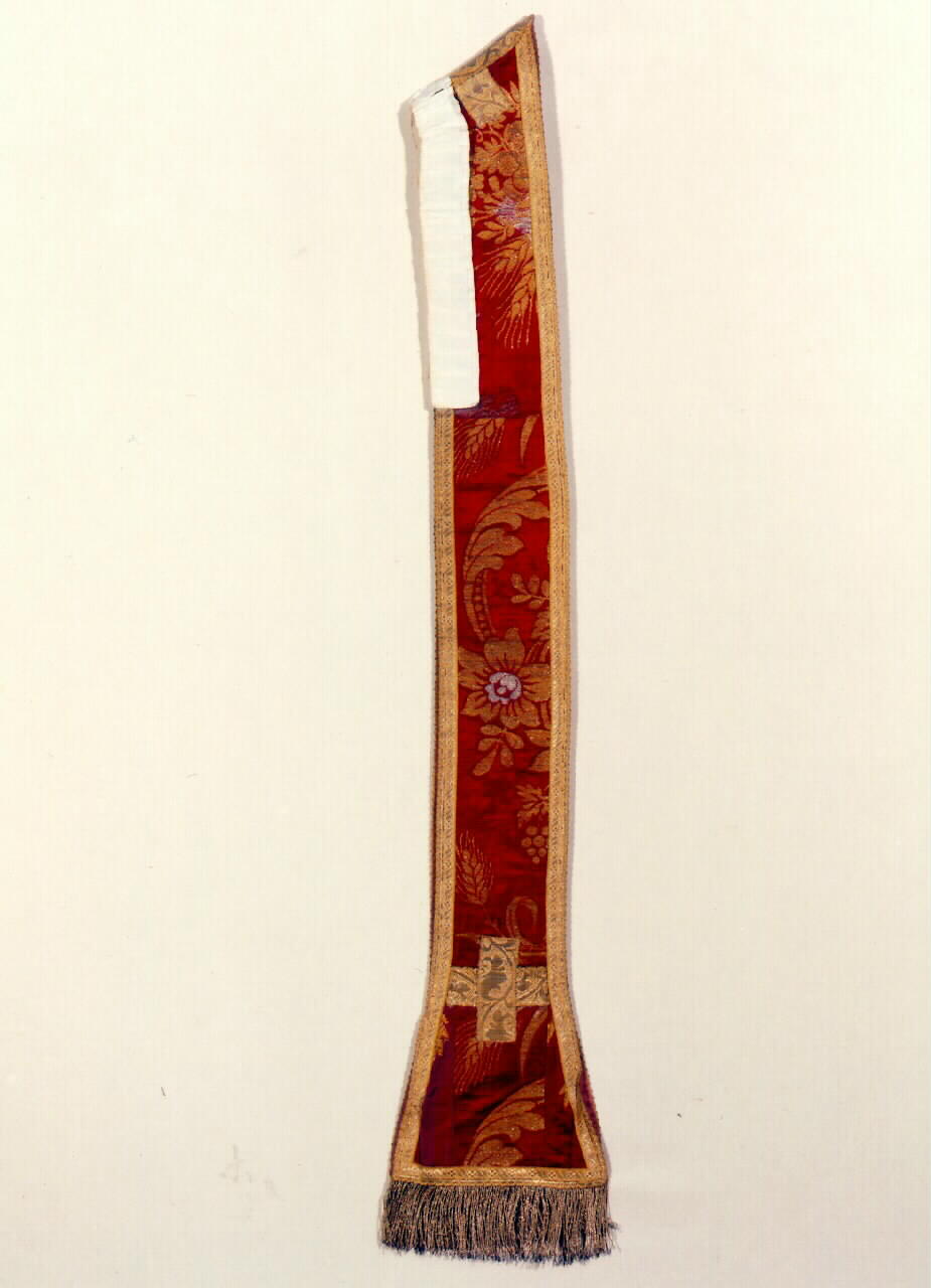 stola - manifattura siciliana (Seconda metà sec. XIX)