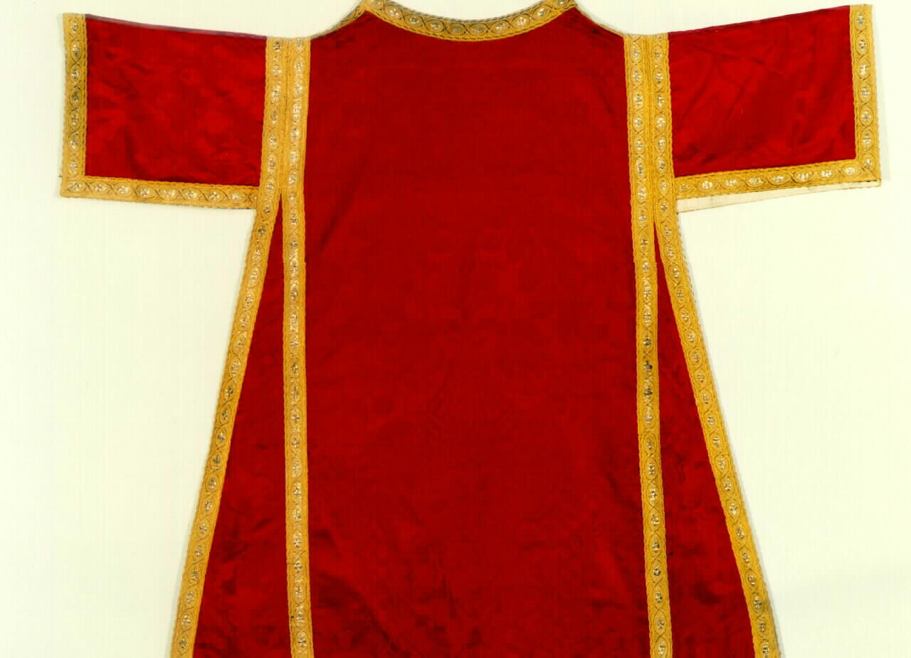 dalmatica, serie - manifattura siciliana (ultimo quarto sec. XIX)