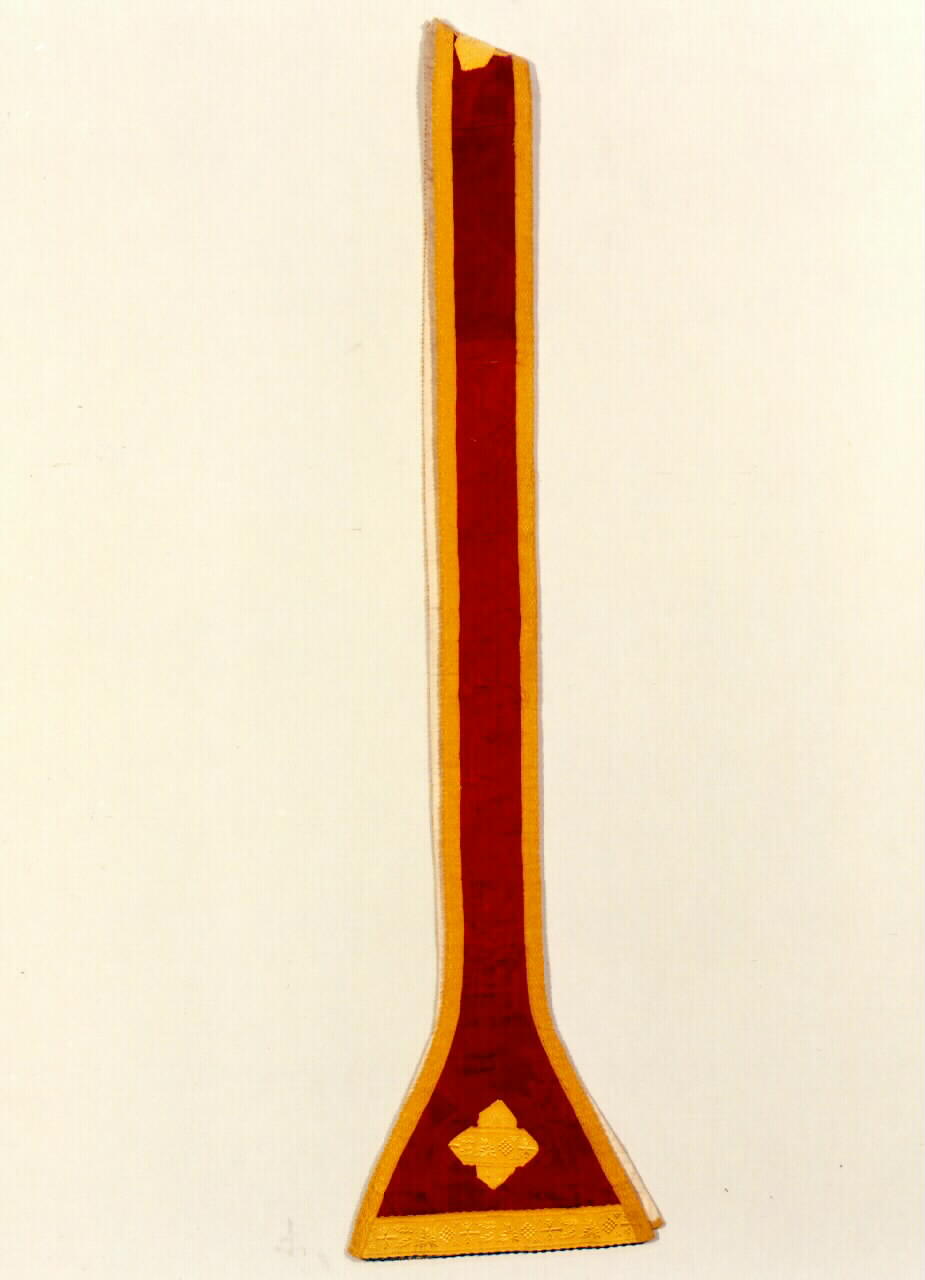 stola - manifattura siciliana (ultimo quarto sec. XIX)