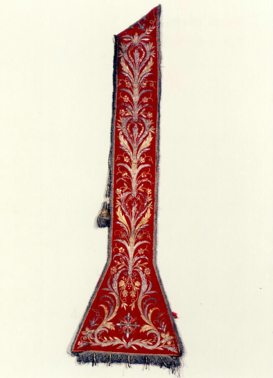 stola - manifattura siciliana (ultimo quarto sec. XVIII)