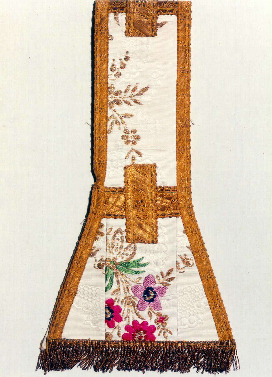 manipolo - manifattura siciliana (ultimo quarto sec. XIX)