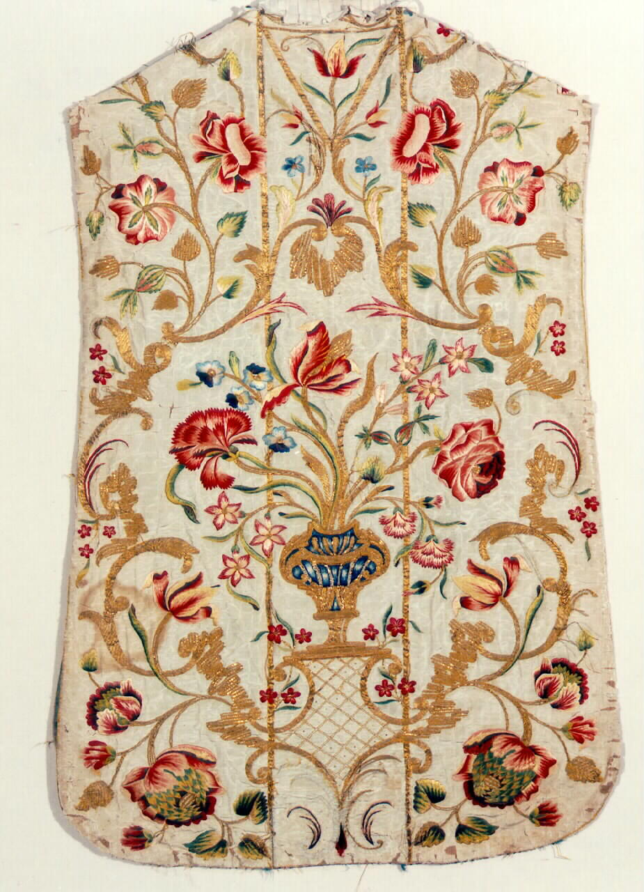 pianeta - manifattura siciliana (Fine/inizio secc. XVIII/ XIX)