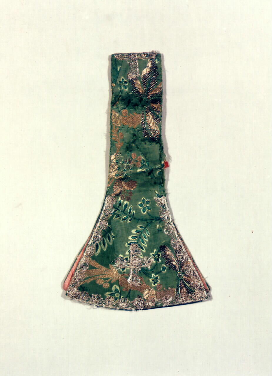 manipolo - manifattura siciliana (ultimo quarto sec. XVIII)