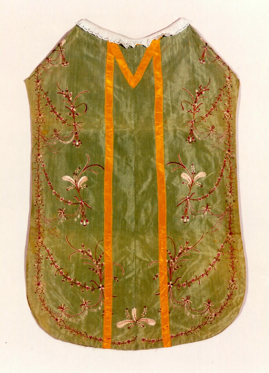 pianeta - manifattura siciliana (Seconda metà sec. XIX)