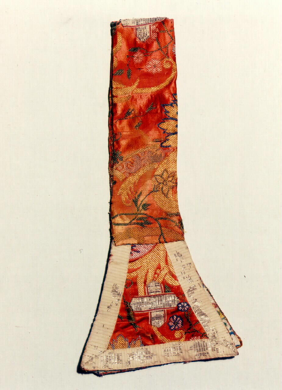 manipolo - manifattura siciliana (Prima metà sec. XIX)