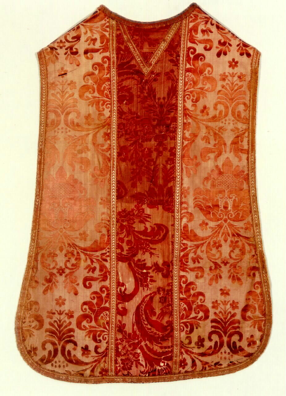 pianeta - manifattura siciliana (Seconda metà sec. XIX)