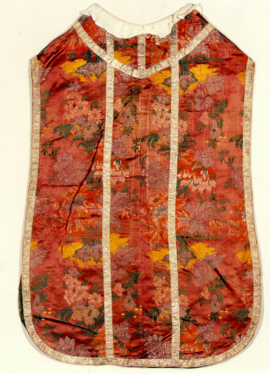 pianeta - manifattura siciliana (Prima metà sec. XIX)