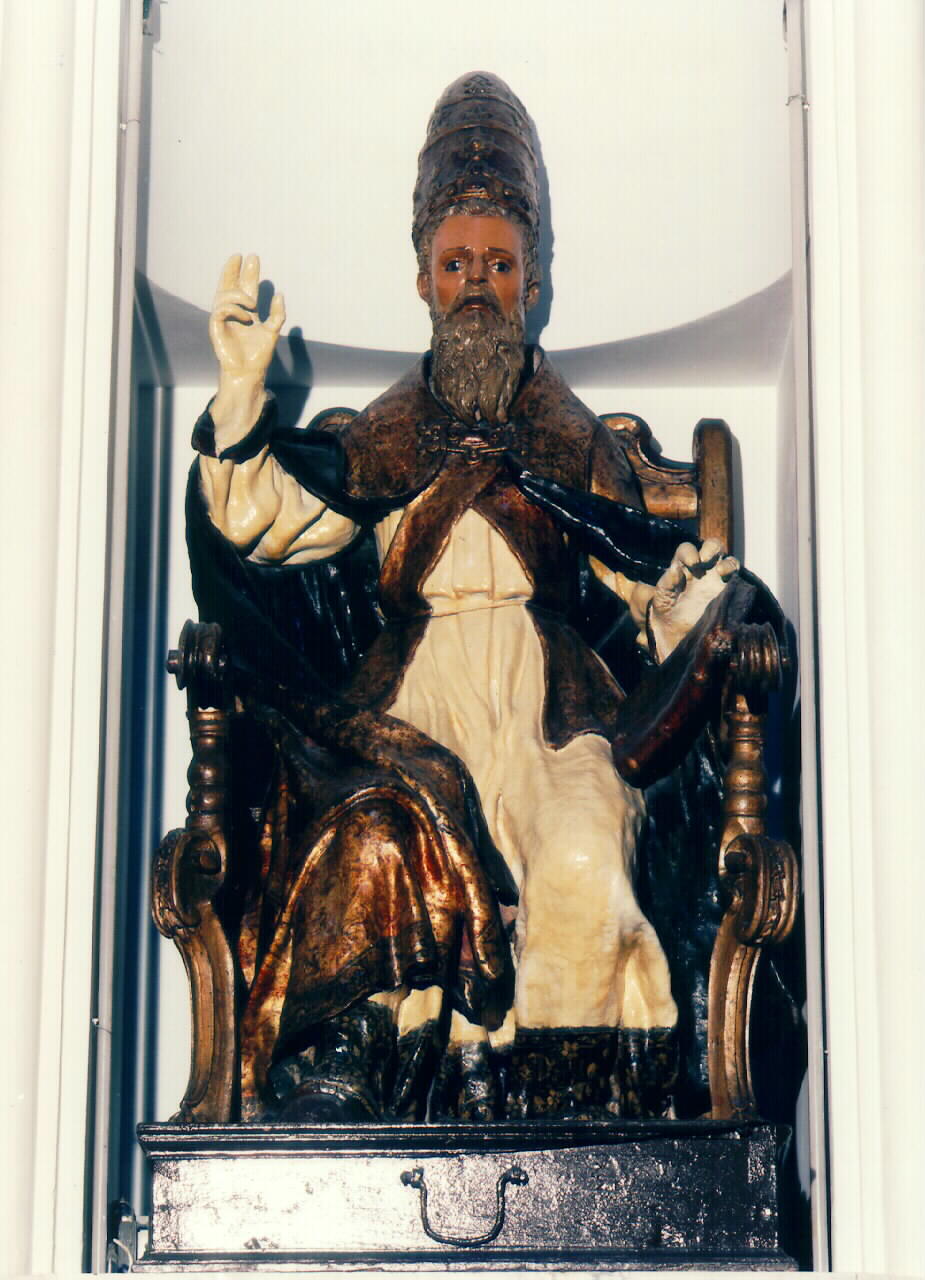 San Benedetto (statua processionale) - ambito siciliano (Seconda metà sec. XVIII)