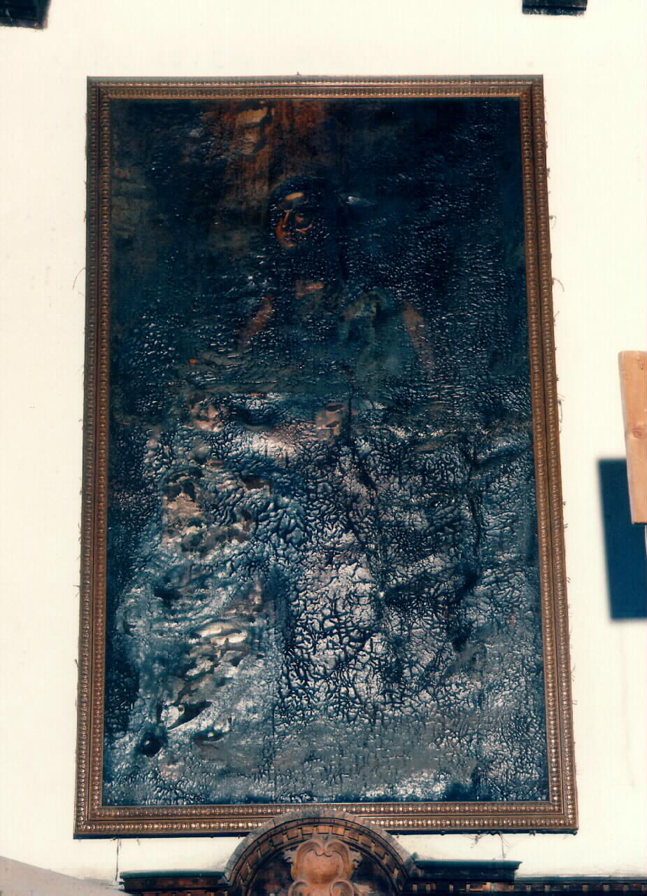 estasi di santa (dipinto) - ambito siciliano (Seconda metà sec. XVII)