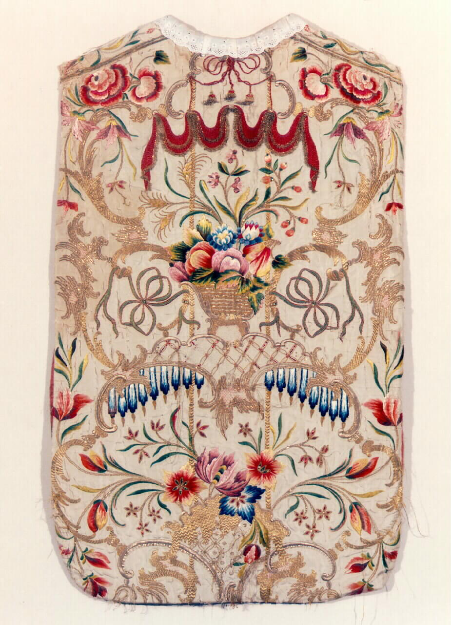 pianeta - manifattura siciliana (Fine/inizio secc. XVIII/ XIX)