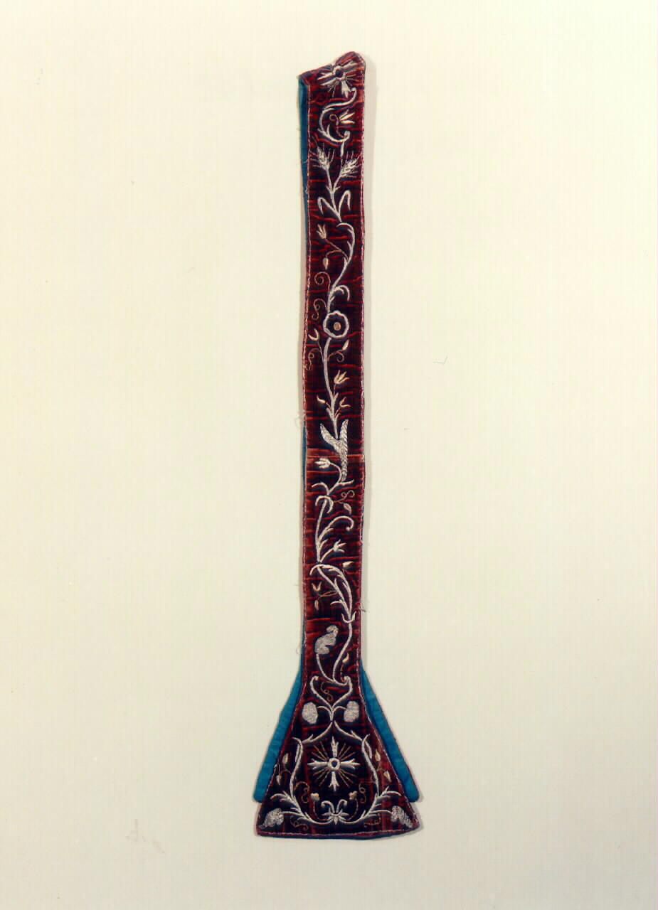 stola - manifattura siciliana (Seconda metà sec. XVIII)