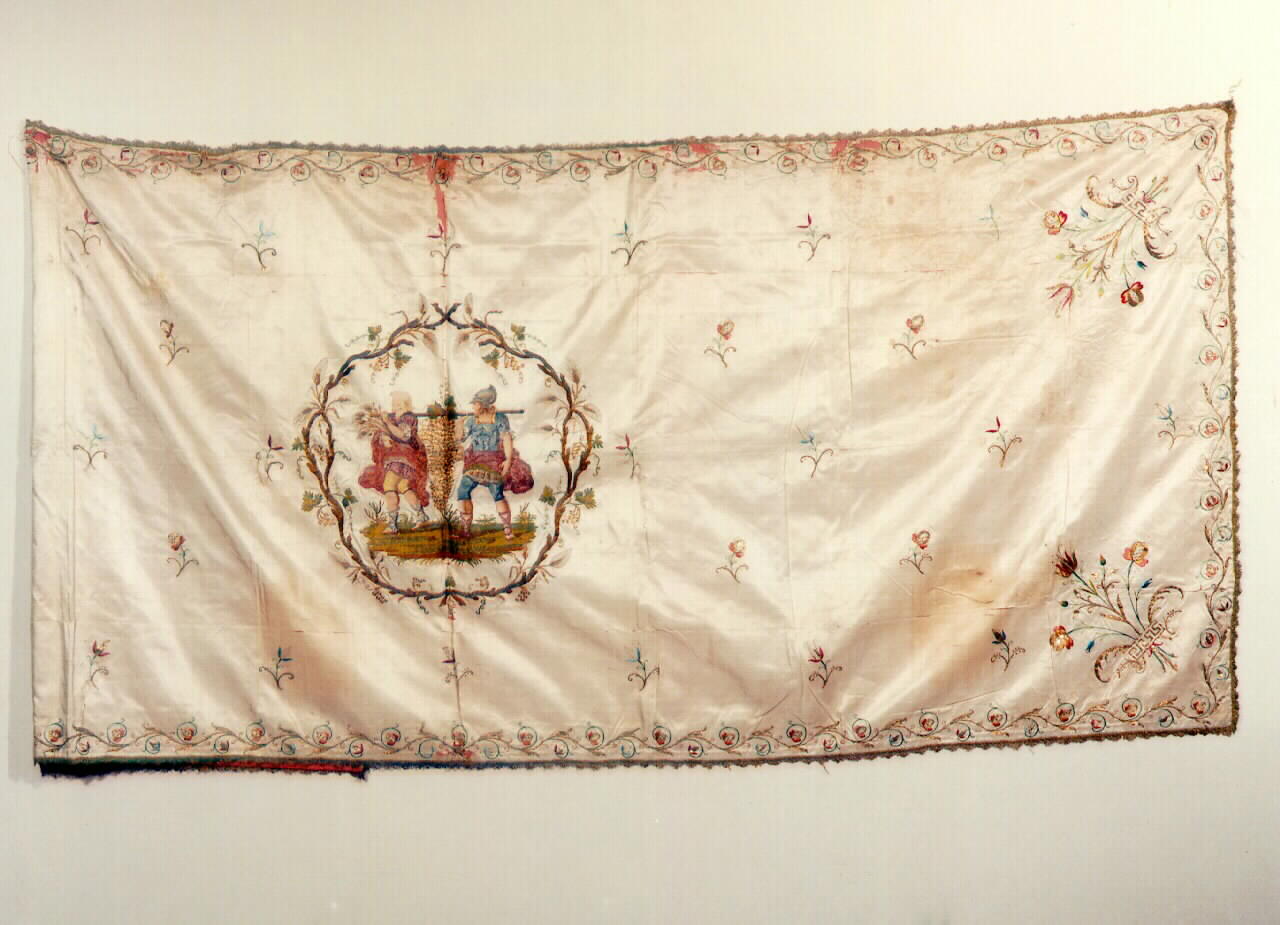 velo omerale - manifattura siciliana (Seconda metà sec. XIX)