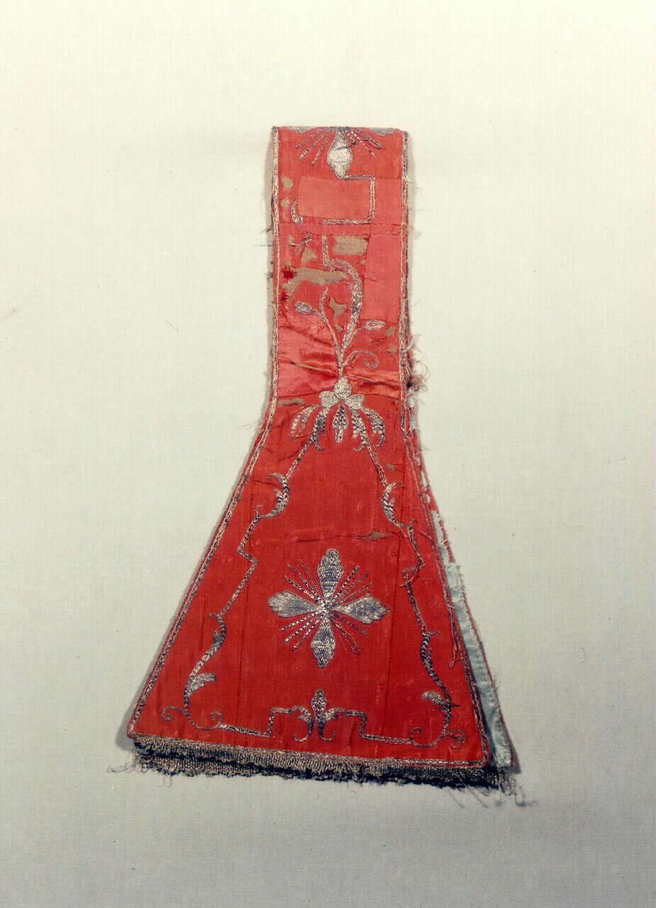 manipolo - manifattura siciliana (Seconda metà sec. XIX)