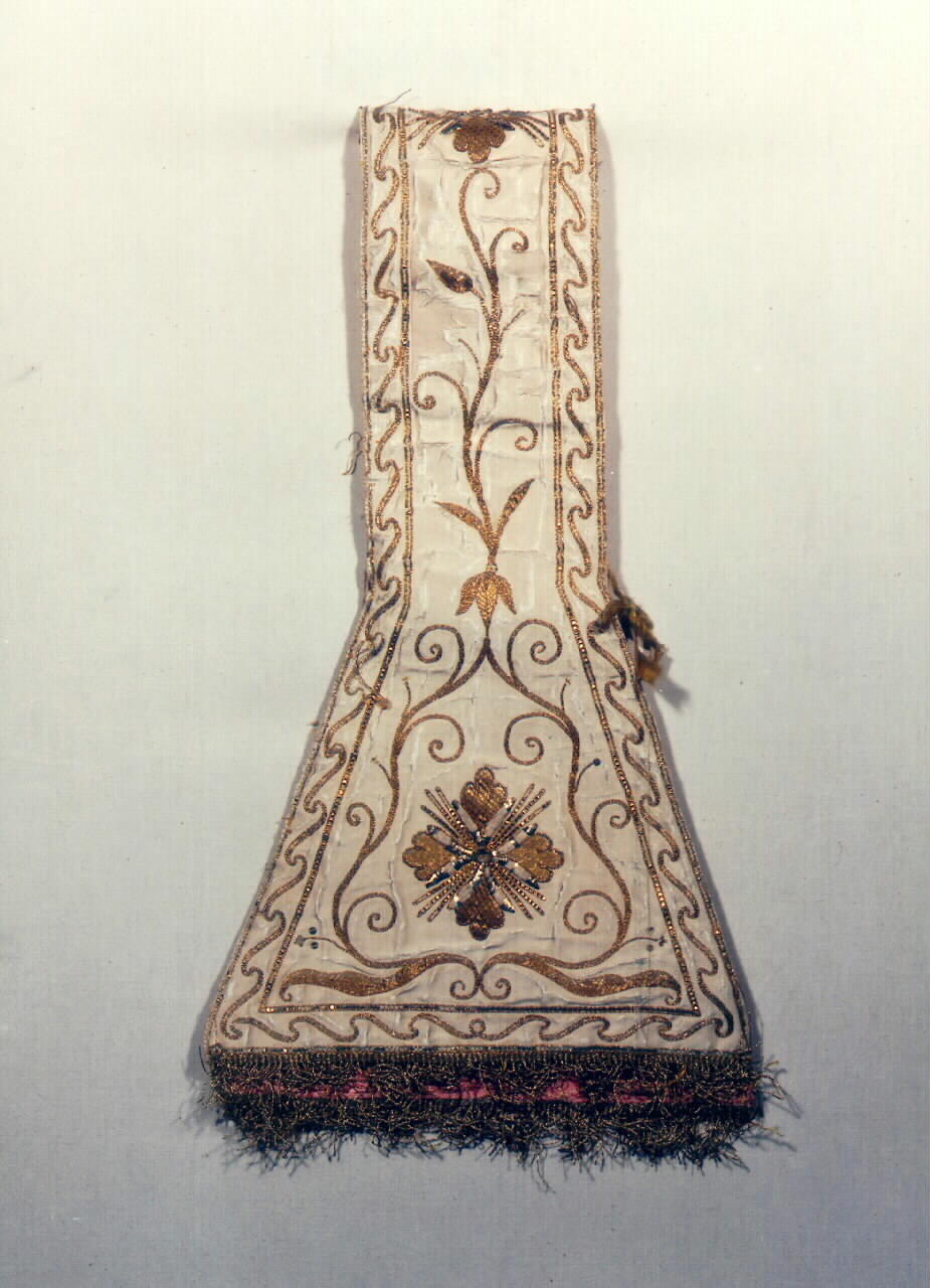 manipolo - manifattura siciliana (Seconda metà sec. XIX)