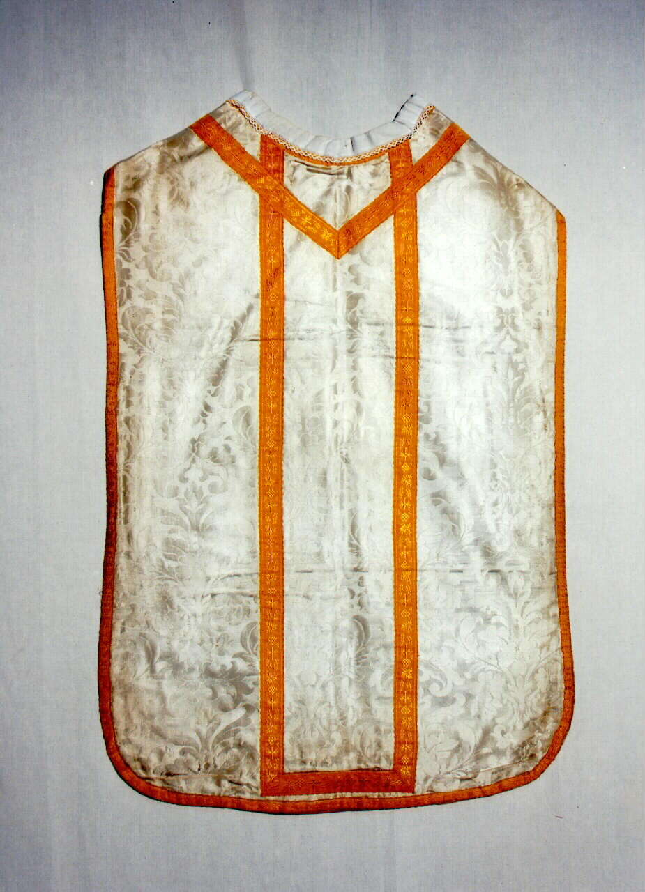 pianeta - manifattura siciliana (Seconda metà sec. XIX)