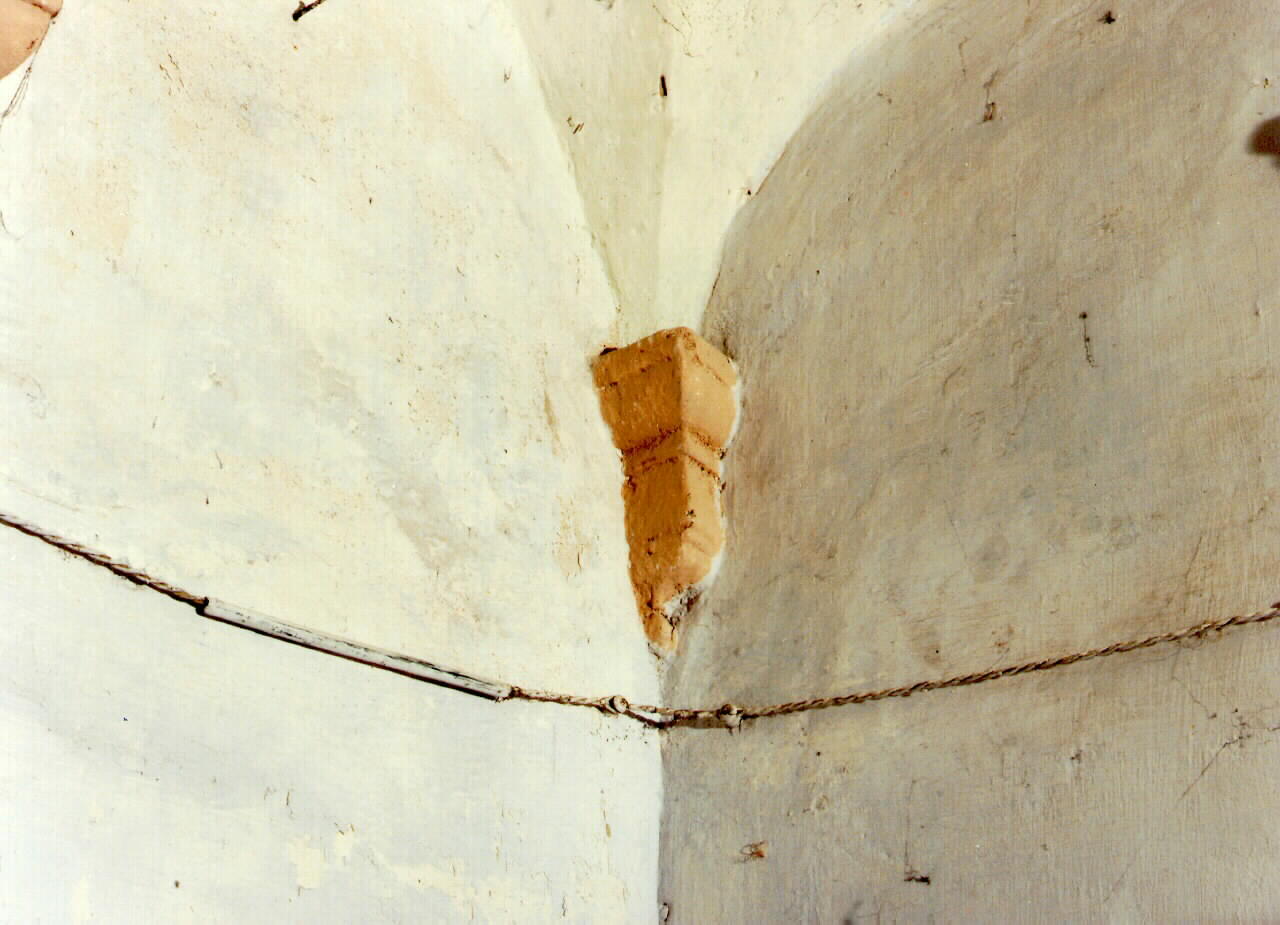 peduccio angolare, serie - ambito siciliano (Seconda metà sec. XVIII)