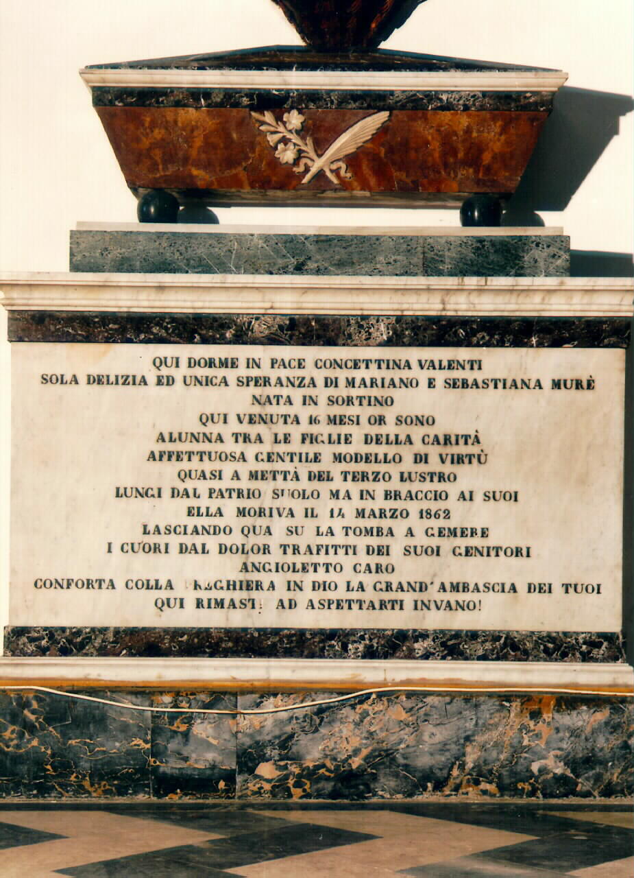 monumento commemorativo - ambito siciliano (sec. XIX)