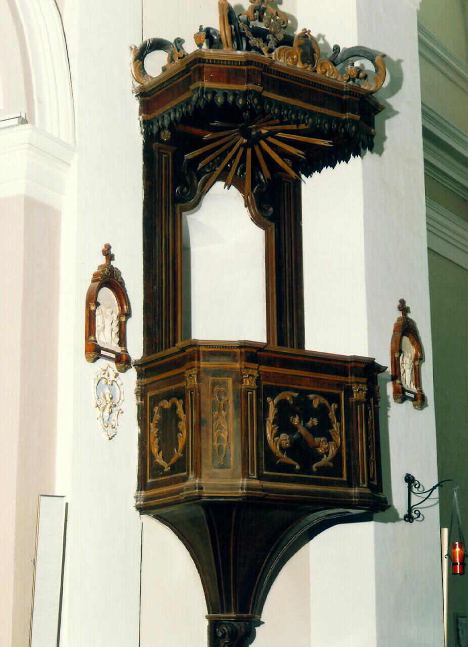 pulpito - produzione siciliana (Prima metà sec. XIX)