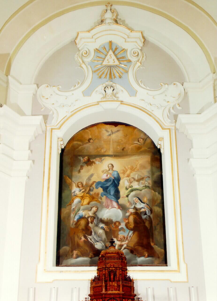 mostra di nicchia - ambito siciliano (Seconda metà sec. XVIII)