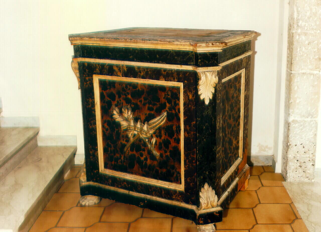 basamento di statua - produzione siciliana (Prima metà sec. XIX)