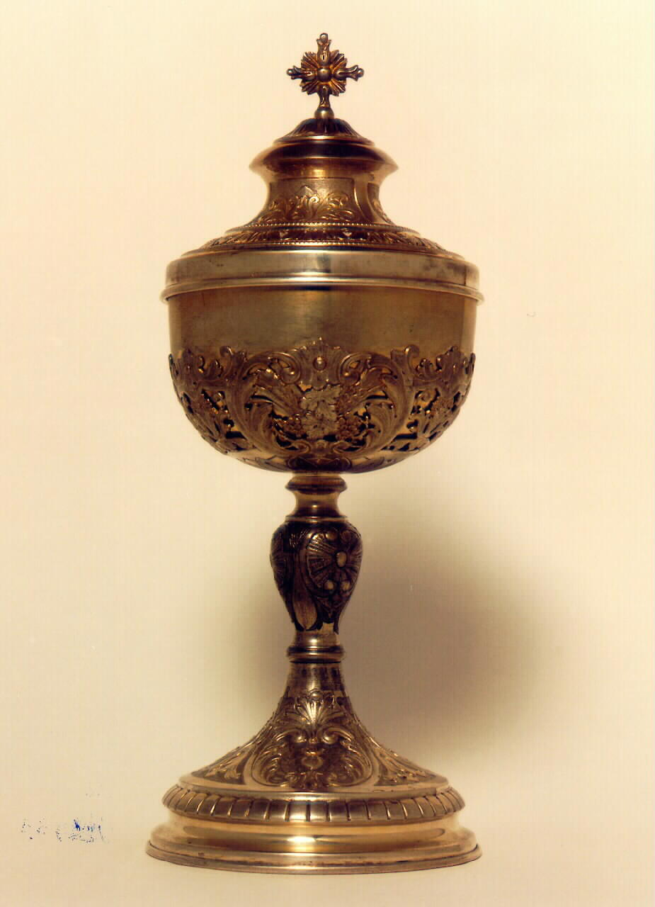 pisside - bottega siciliana (sec. XX)