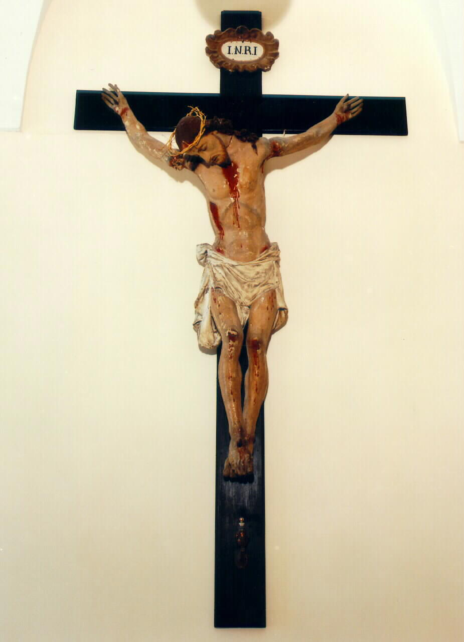 crocifisso - ambito siciliano (Seconda metà sec. XVIII)