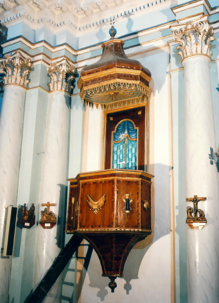 pulpito - produzione siciliana (sec. XIX)