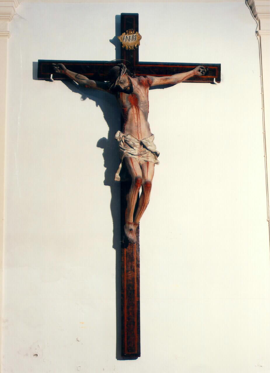 crocifisso - ambito siciliano (sec. XVIII)