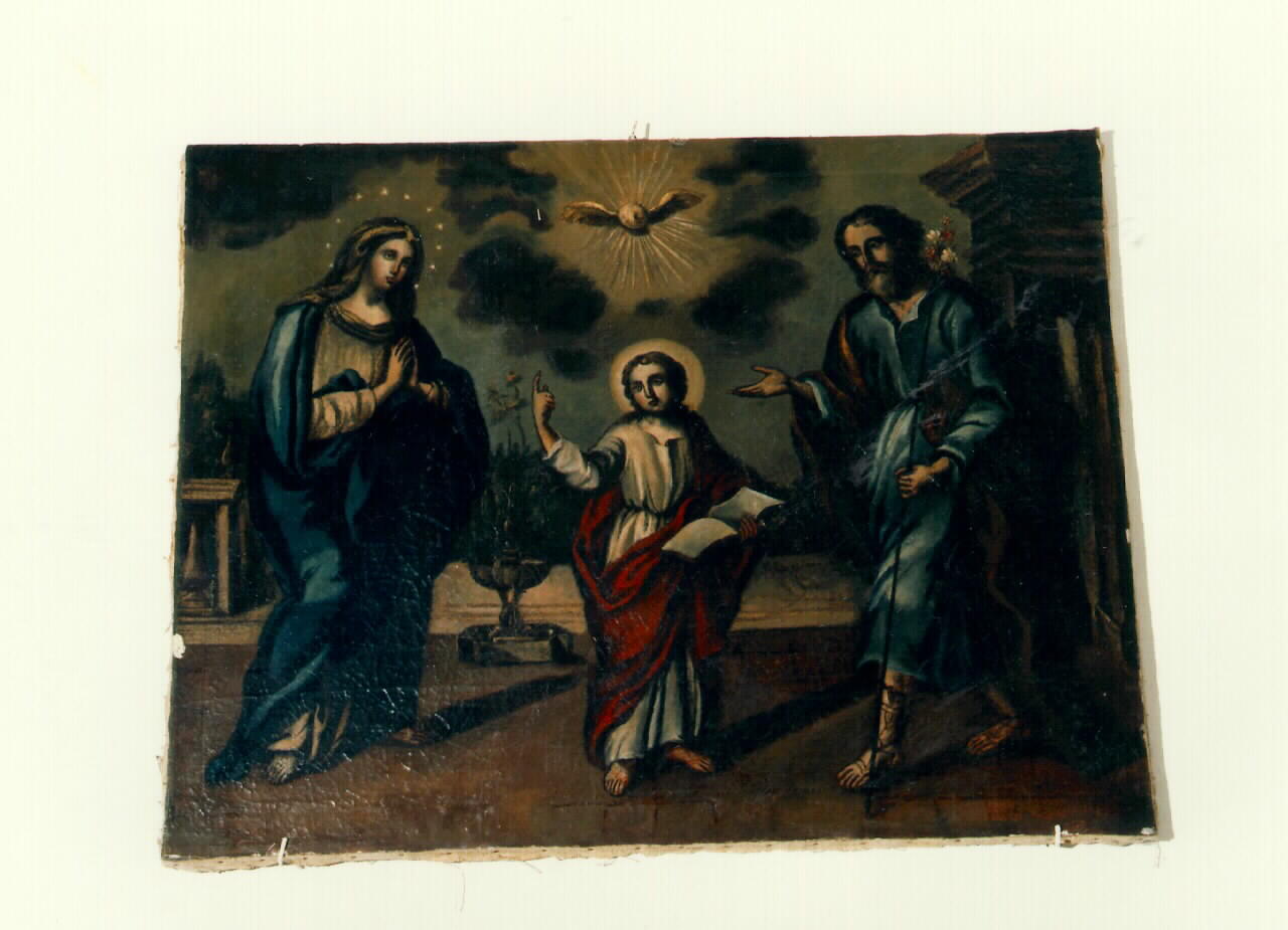 Gesu' Bambino docente (dipinto) - ambito siciliano (Seconda metà sec. XIX)