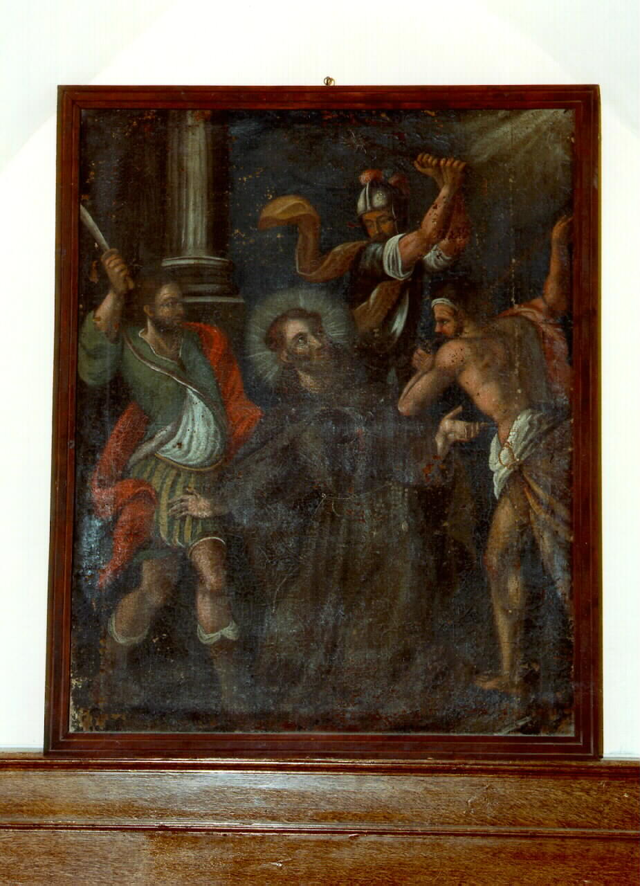 martirio di San Fedele da Sigmaringa (dipinto) - ambito siciliano (sec. XIX)