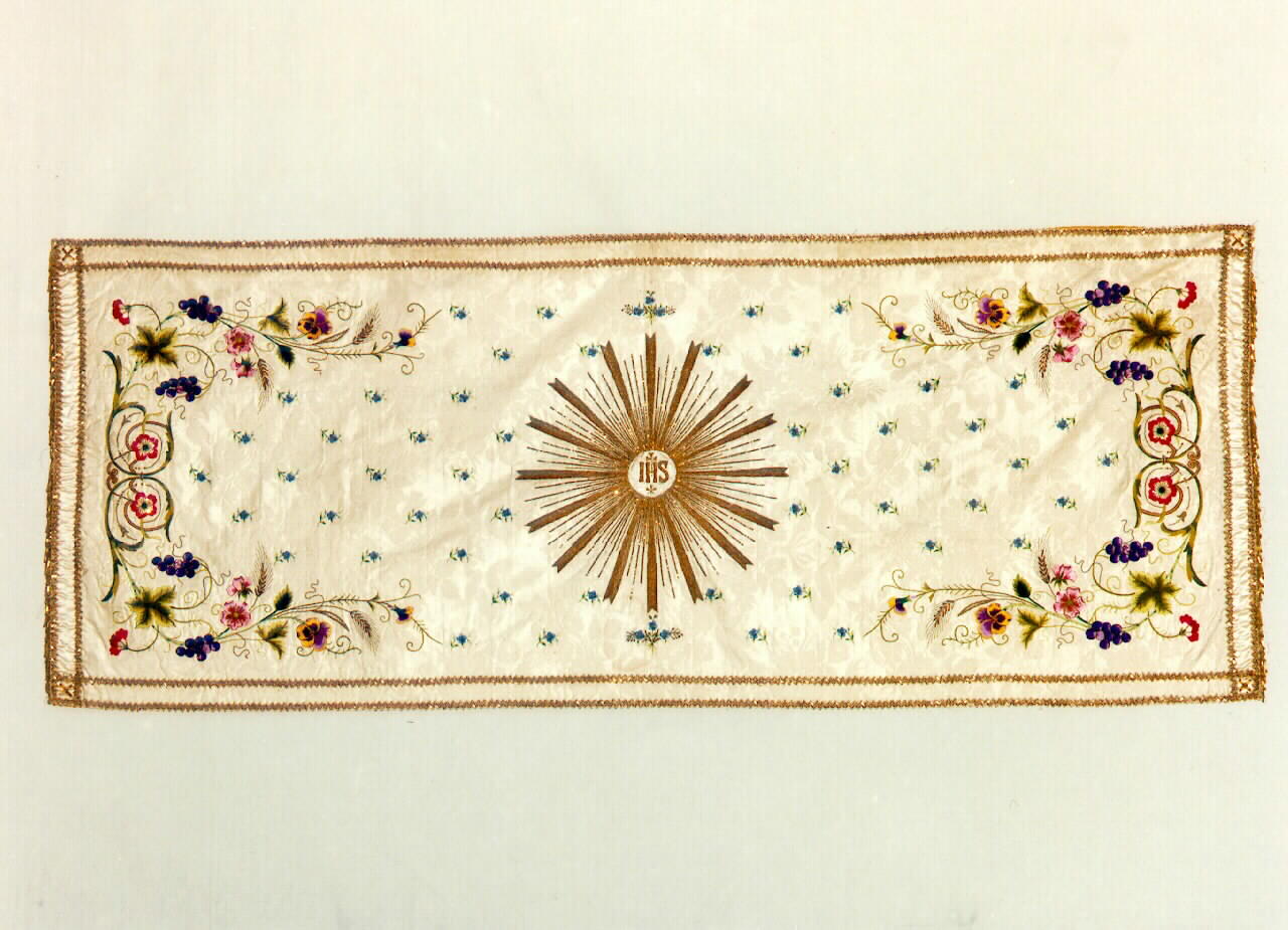 velo omerale - manifattura siciliana (sec. XX)