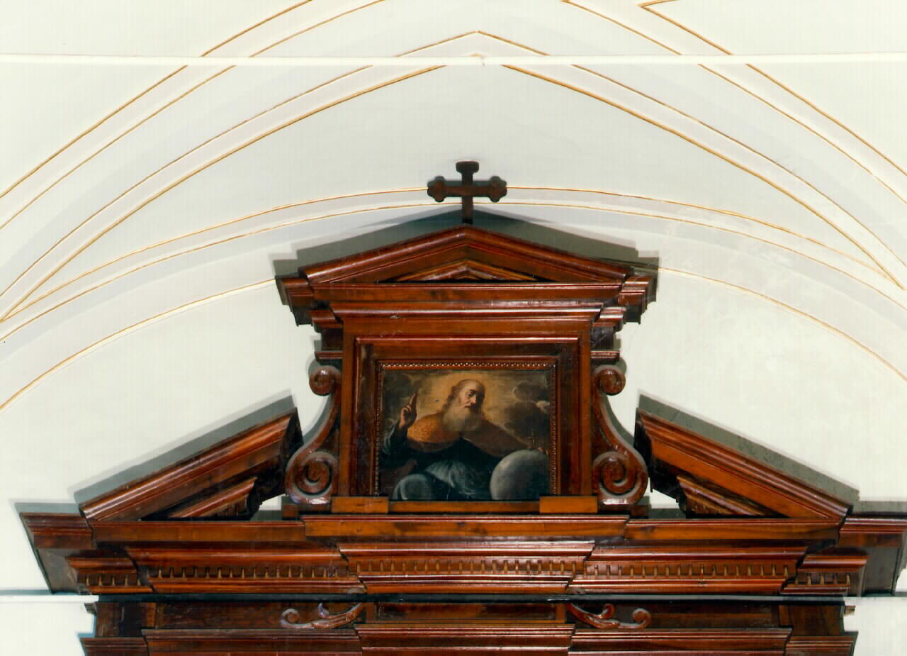 Dio Padre benedicente (dipinto) - ambito siciliano (Prima metà sec. XVIII)