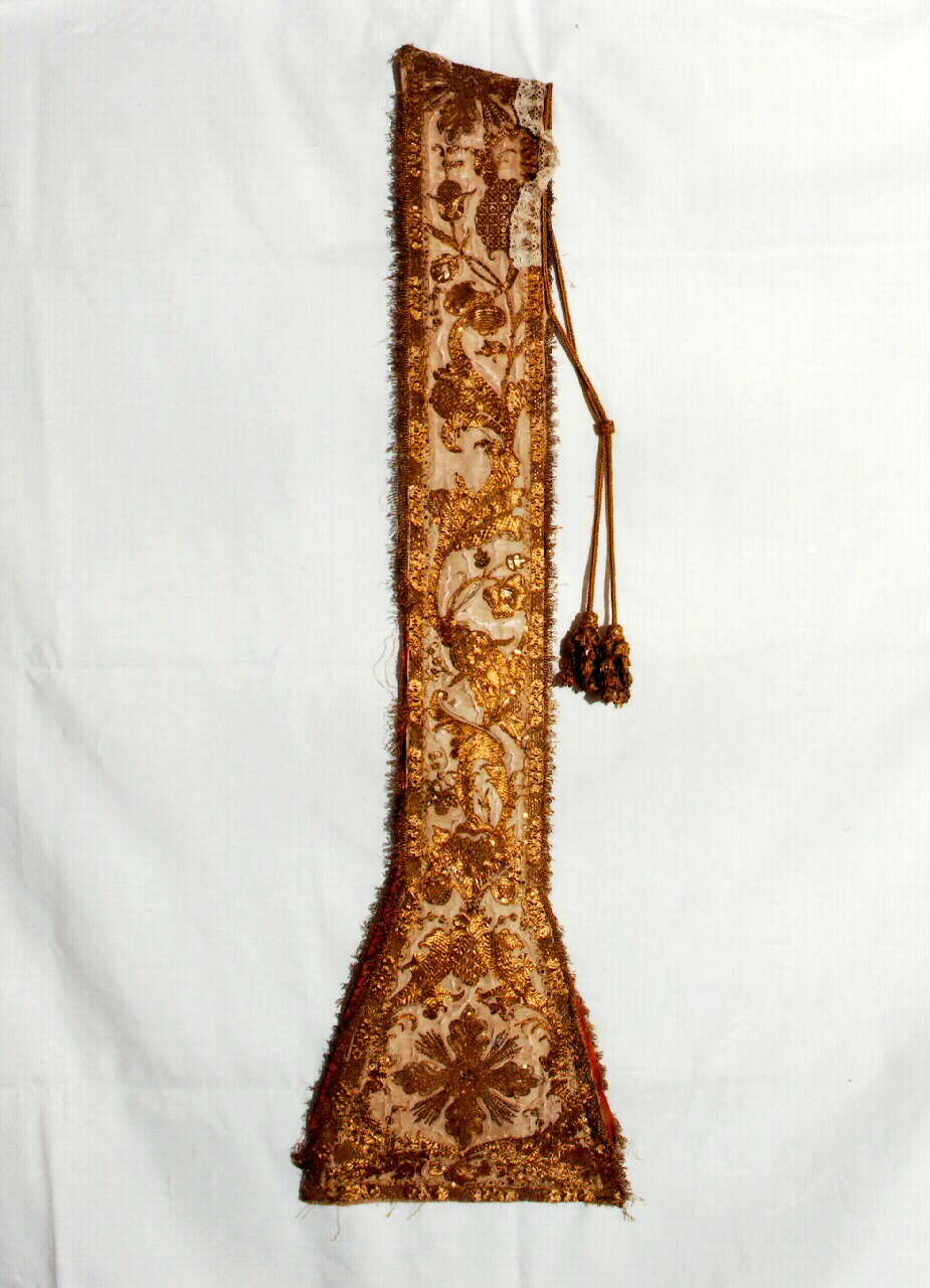 stola - manifattura siciliana (sec. XVIII)