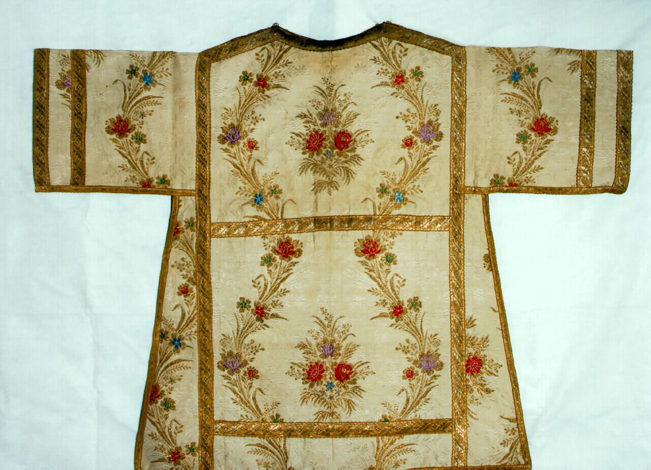 dalmatica, serie - manifattura siciliana (Seconda metà sec. XIX)