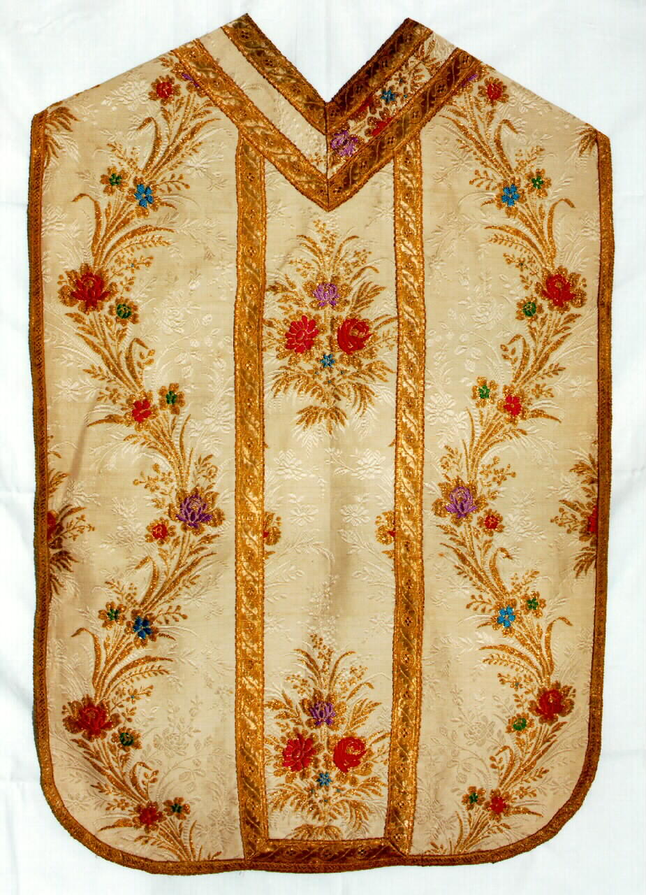 pianeta - manifattura siciliana (Seconda metà sec. XIX)