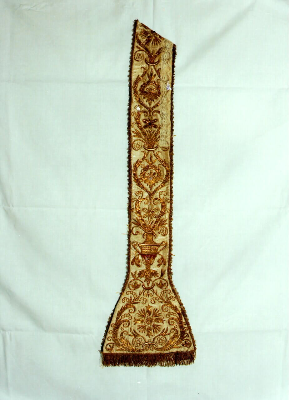 stola - manifattura siciliana (sec. XVIII)