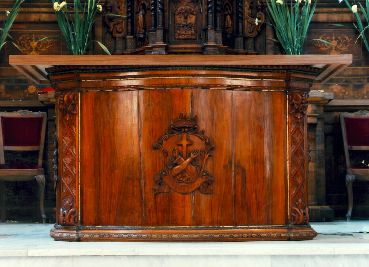 altare - a mensa - produzione siciliana (Fine/inizio secc. XIX/ XX)