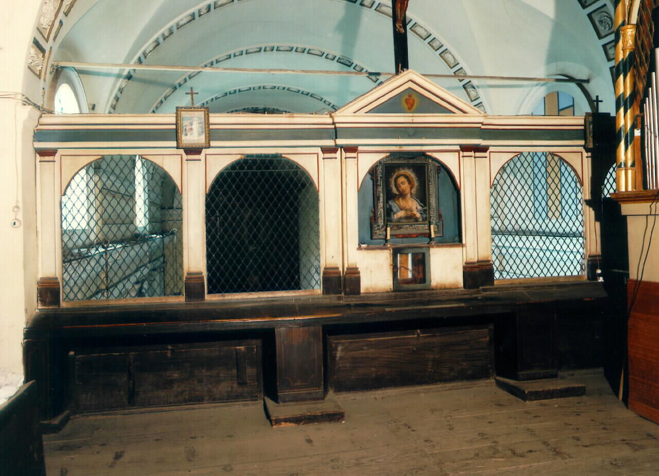 palco di cantoria - produzione siciliana (sec. XIX)